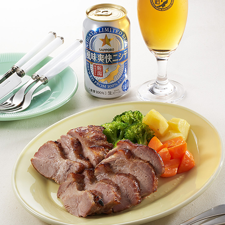 塩こうじでやわらかローストポーク