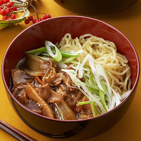 野菜あんかけの生姜醤油ラーメン