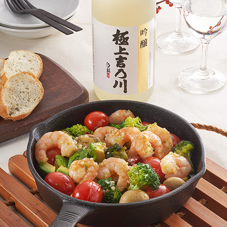 えびのアヒージョ