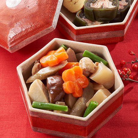 三品で簡単おせち