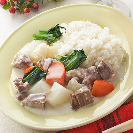豚肉と大根のクリームシチュー