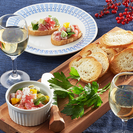 鉄火まぐろのタルタル