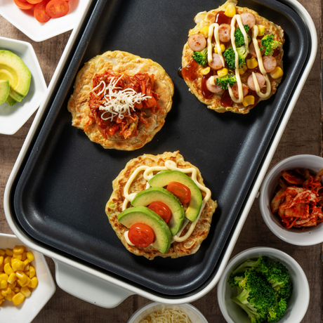 具材いろいろミニお好み焼き