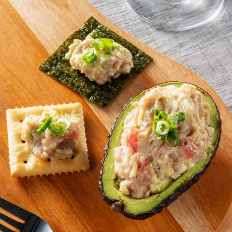 鉄火ねぎとろのアボカド和え