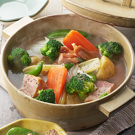 春野菜たっぷりポトフ