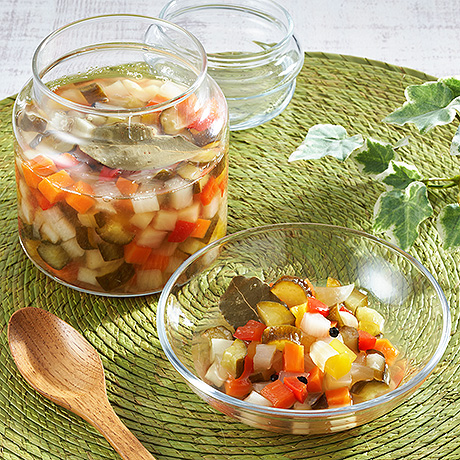 アガベシロップでピクルス