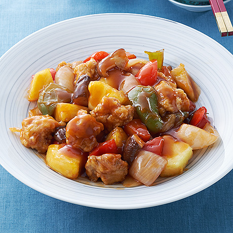 パイナップル入り酢豚