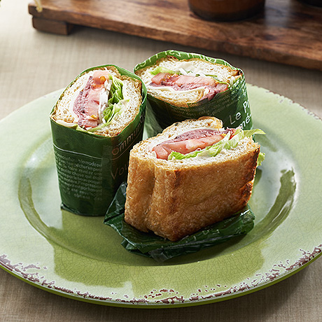 とちお油揚げのサンドイッチ風