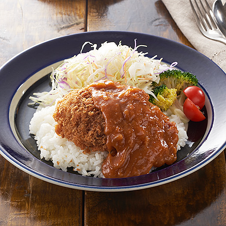 洋風メンチカツ丼