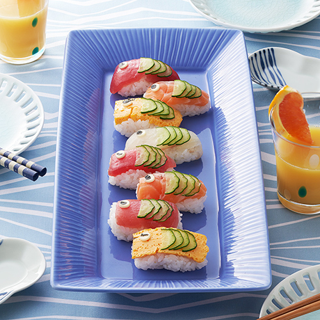 こいのぼり手まり寿司