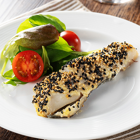 白身魚のごまマヨ焼き