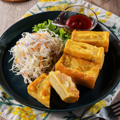 こうや豆腐のピカタ