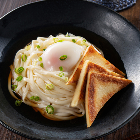 こうや豆腐の冷たいきつねうどん