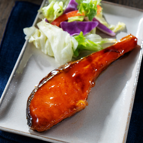 極醸塩銀鮭のしょうが酢焼き