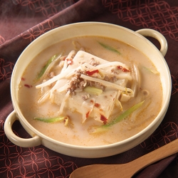 豆腐まるごと生姜豆乳スープ