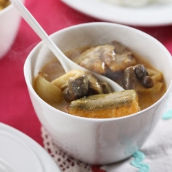 鮭ときのこのカレー