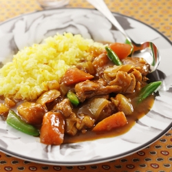 チキンと春野菜のカレー