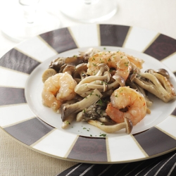 えびときのこのイタリア風