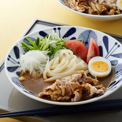 冷やしカレーうどん