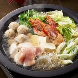 海鮮つみれと鶏肉の寄せ鍋