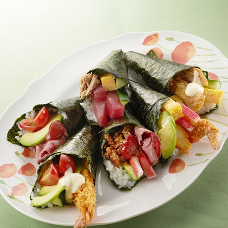 こどもと作ろう! スペシャル手巻き