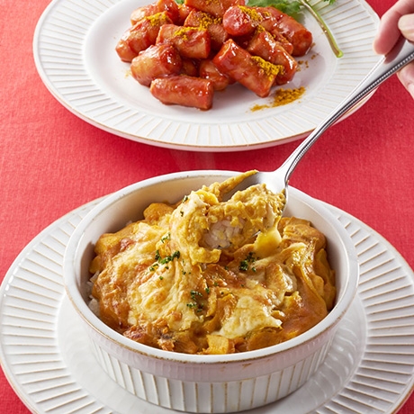 カレー風味チキンドリア＆カリーブルスト