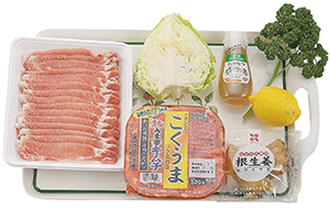 豚キムチしょうが焼き