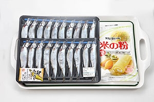 ししゃも米粉唐揚げ