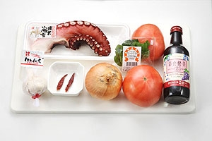 たこのトマト煮込み