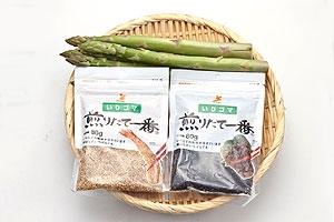 アスパラのごま和え