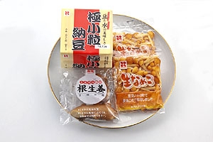 なめこの佃煮納豆和え