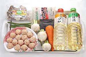 鶏肉団子の煮物