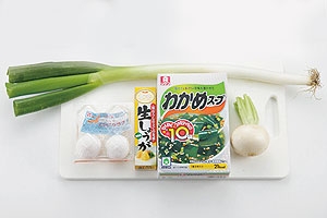 しょうが入りわかめスープ&しょうが入りわかめスープ雑炊