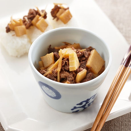 たけのこと牛肉の佃煮