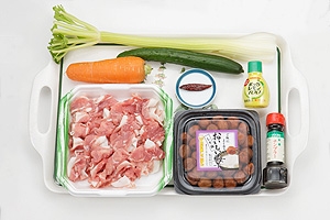 しゃぶしゃぶの野菜巻き