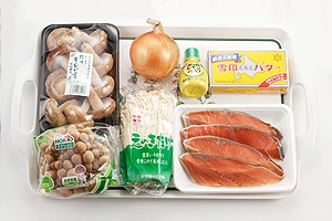 秋鮭のホイル焼き