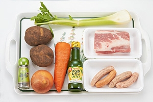 ポトフ レモンソース添え