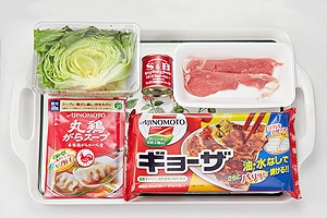 餃子のカレーあんかけ