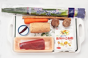 かつおと根菜の揚げ浸し