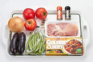 夏のスパイシーカレー