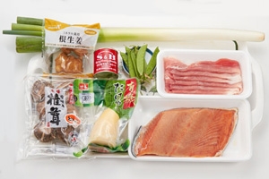 鮭のカレーあんかけ