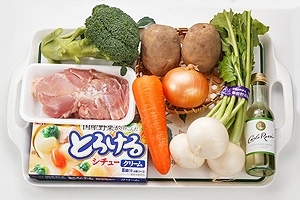 ごろごろ野菜のクリームシチュー