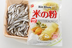 わかさぎの米粉揚げ