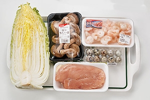 白菜の中華風スープ