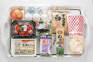 ツナと豆腐のサラダ