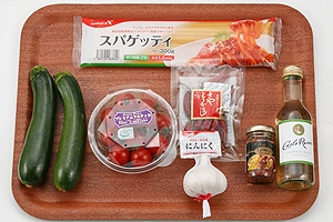 ズッキーニのパスタ