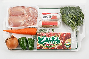 ドライカレーの炊き込みごはん
