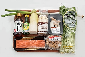 サーモンのしゃぶしゃぶ