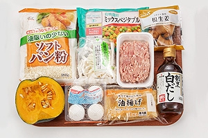 油揚げの挽き肉ロール