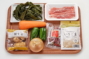 茎わかめの炒め物